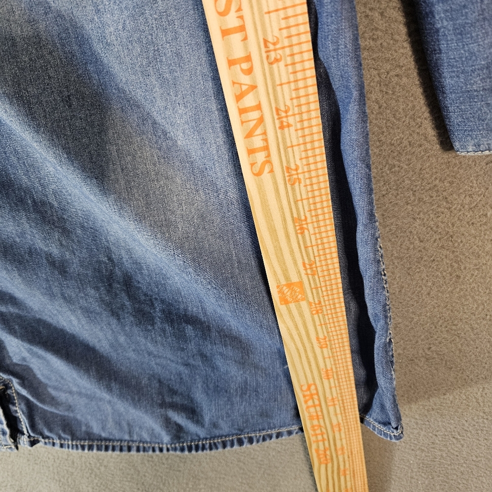 Lucky Brand Blue Denim Mini Dress - Picture 7 of 11